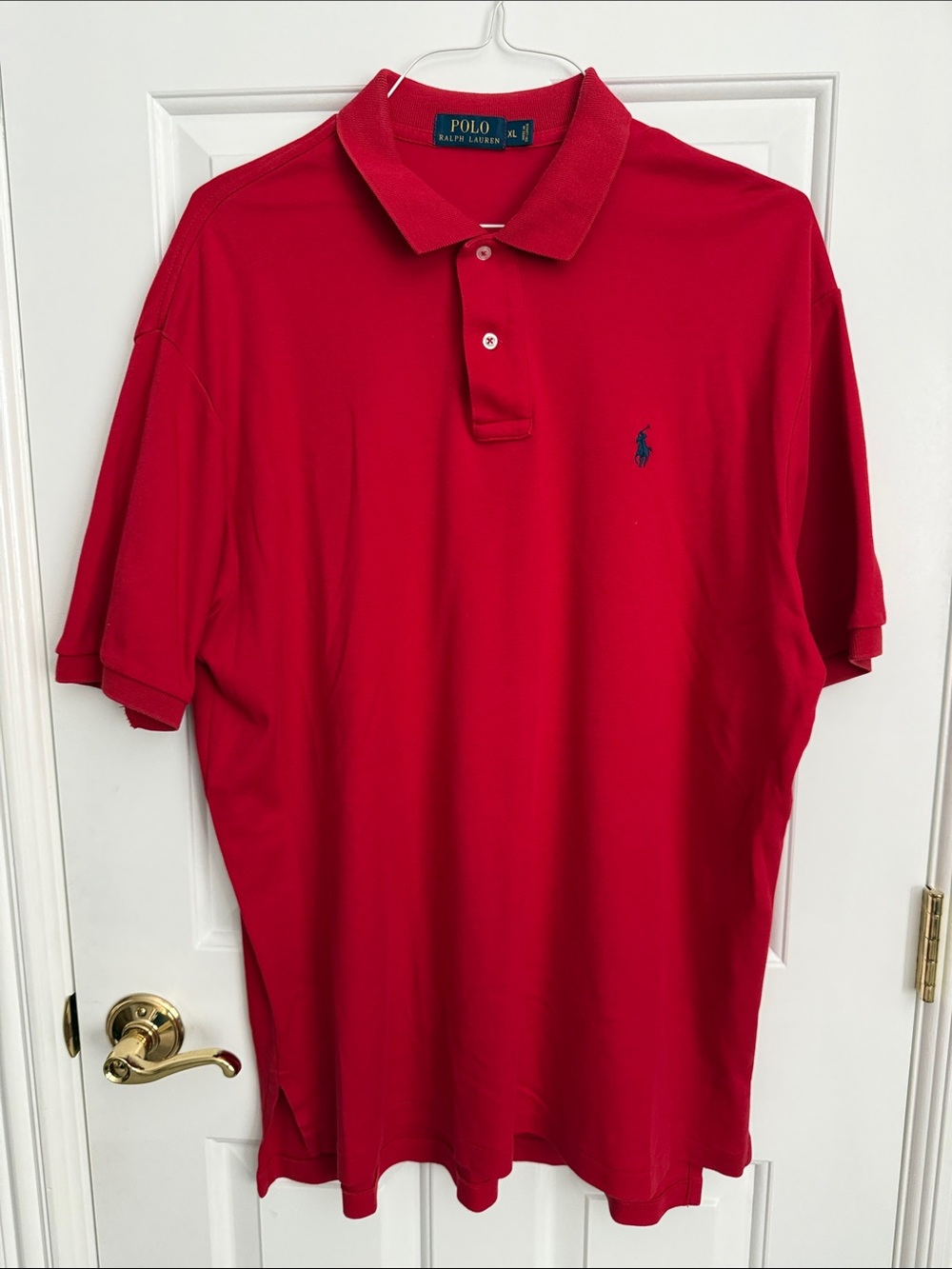 Polo by Ralph Lauren Men’s Red Short-Sleeve Polo - XL